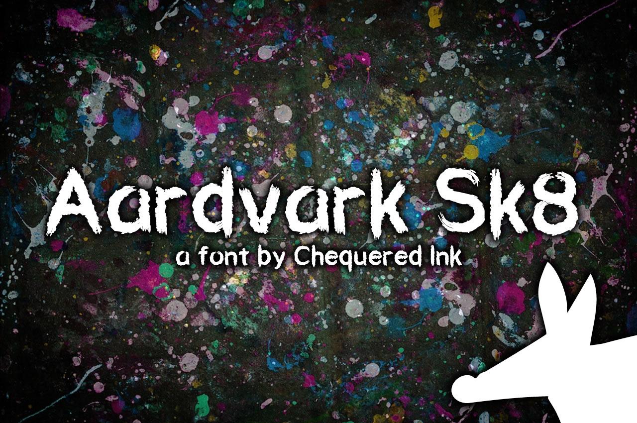 Aardvark Sk8 Font