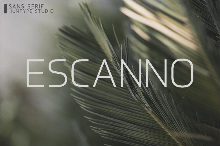 Escanno Font