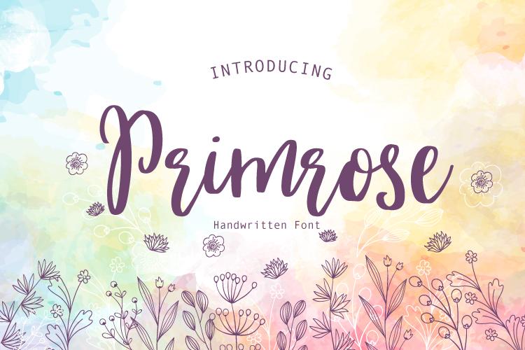 Primrose Font