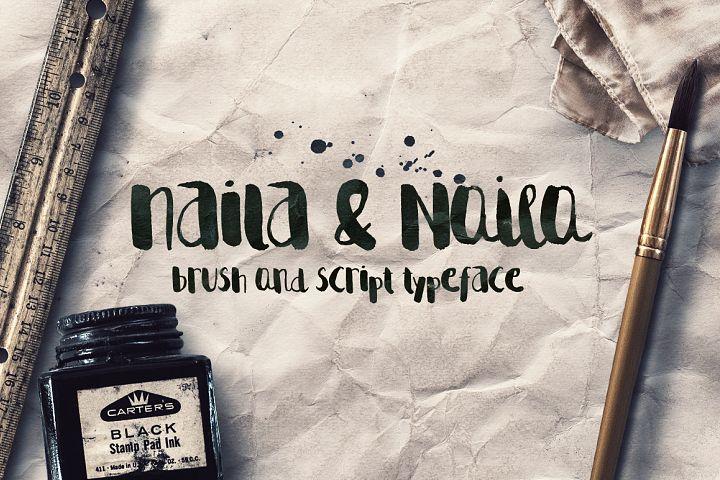 Naila Script Font