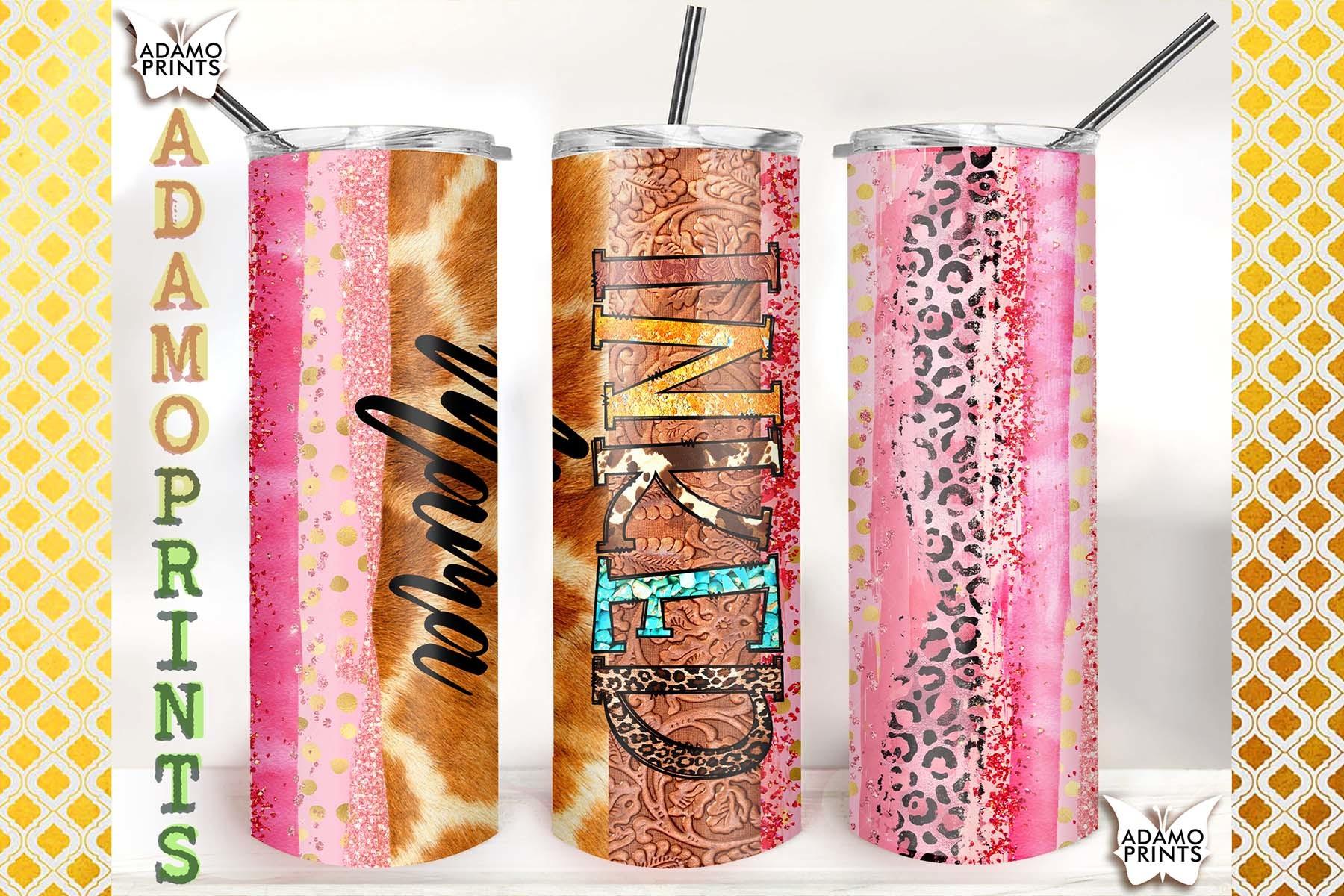Cowhide Leopard MAMA Tooled Leather 20oz