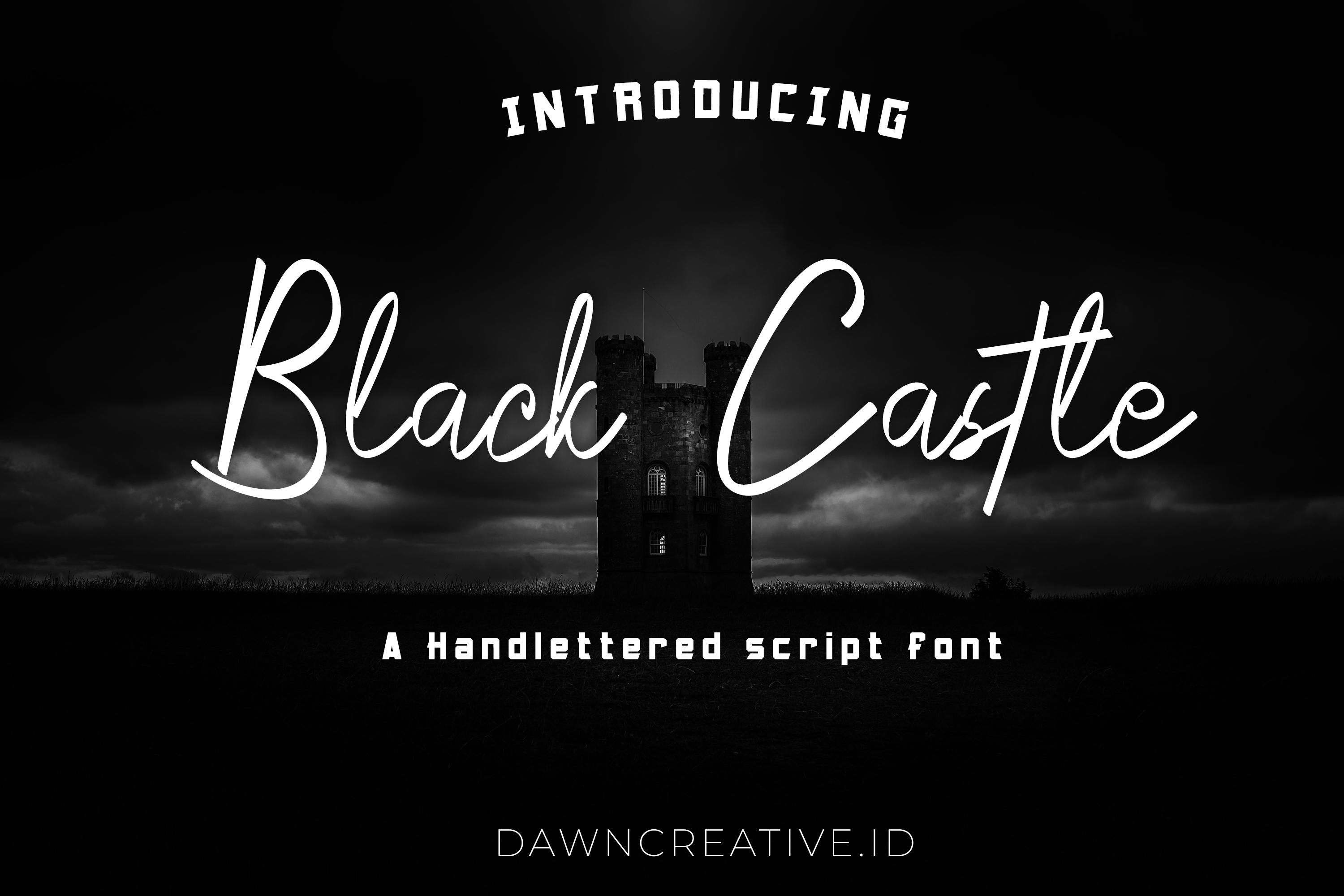 Black Castle Font