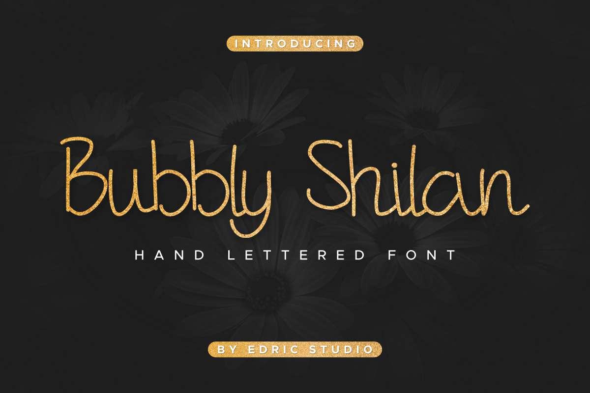 Bubbly Shilan Font