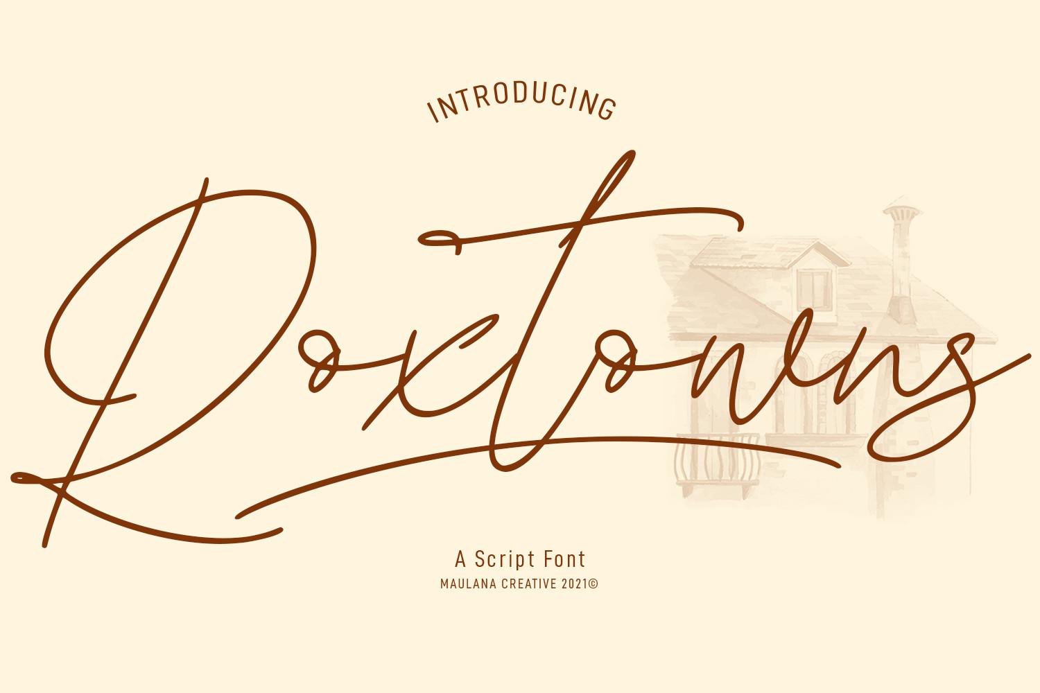Roxtowns Font