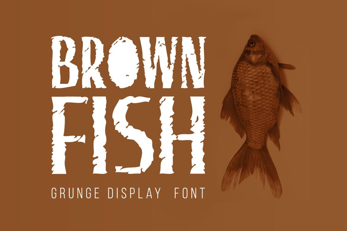 Brown Fish Font