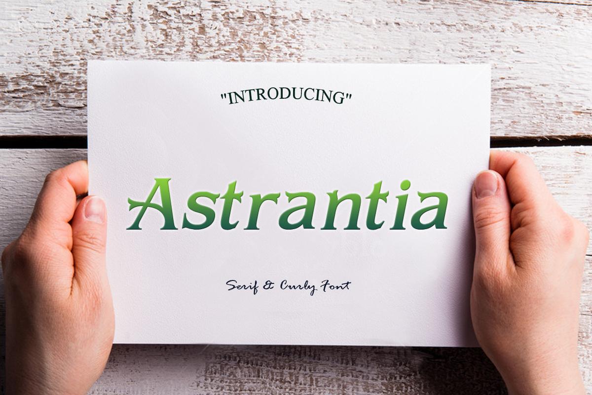 Astrantia Font