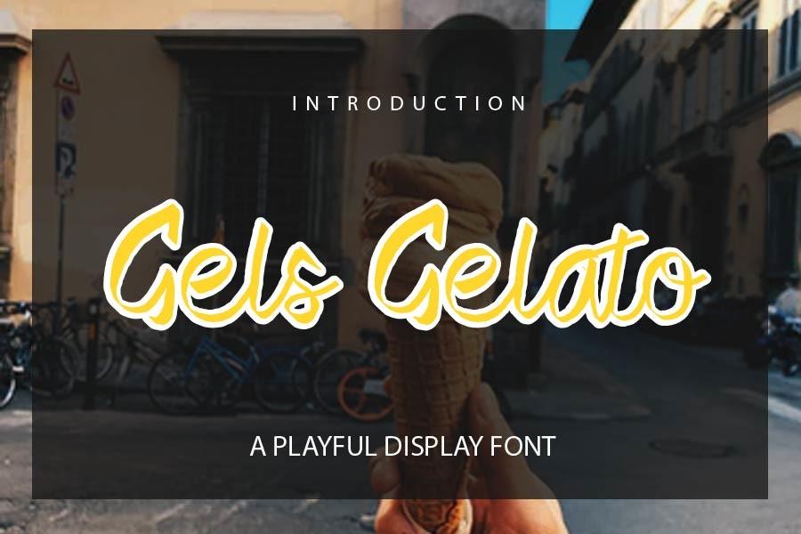 Gels Gelato Font