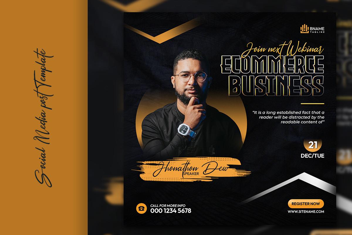 Webinar Social Media Post Template