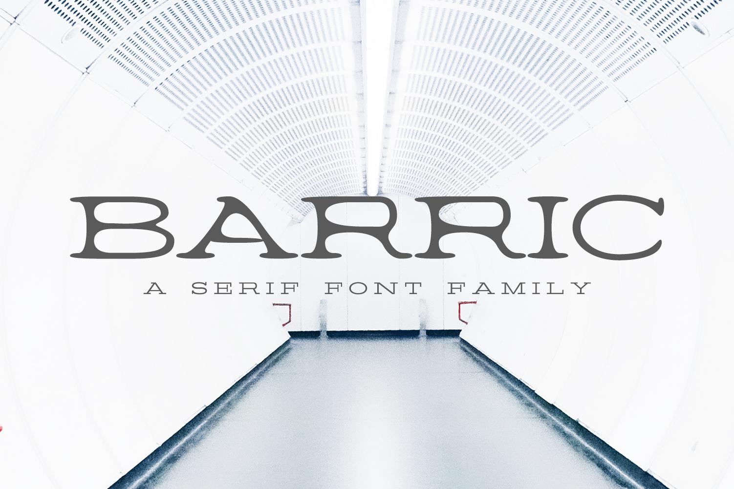 Barric Family Font