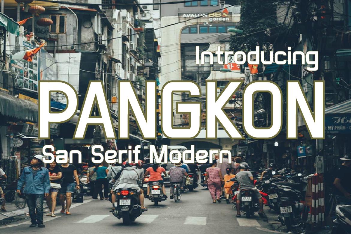 Pangkon Font