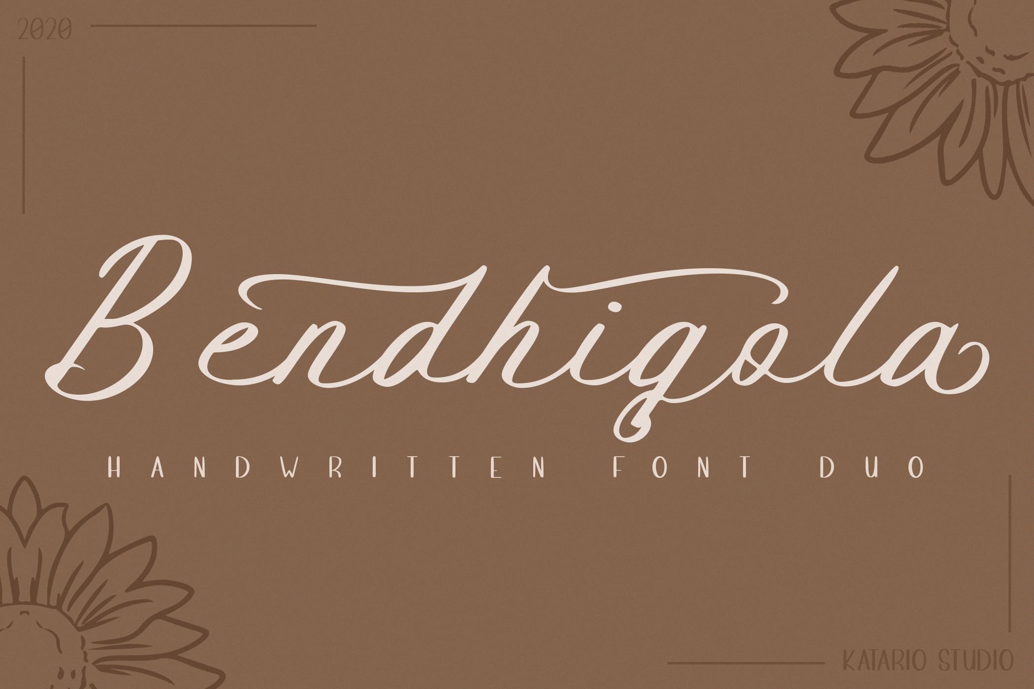 Bendhigola Font