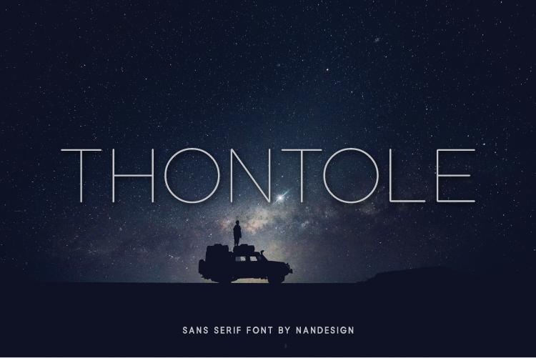 Thontole Font
