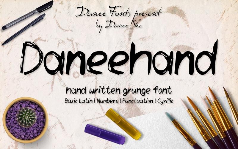 Daneehand Font