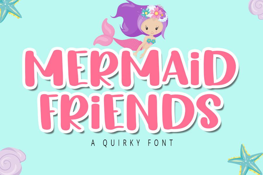 Mermaid Friend Font