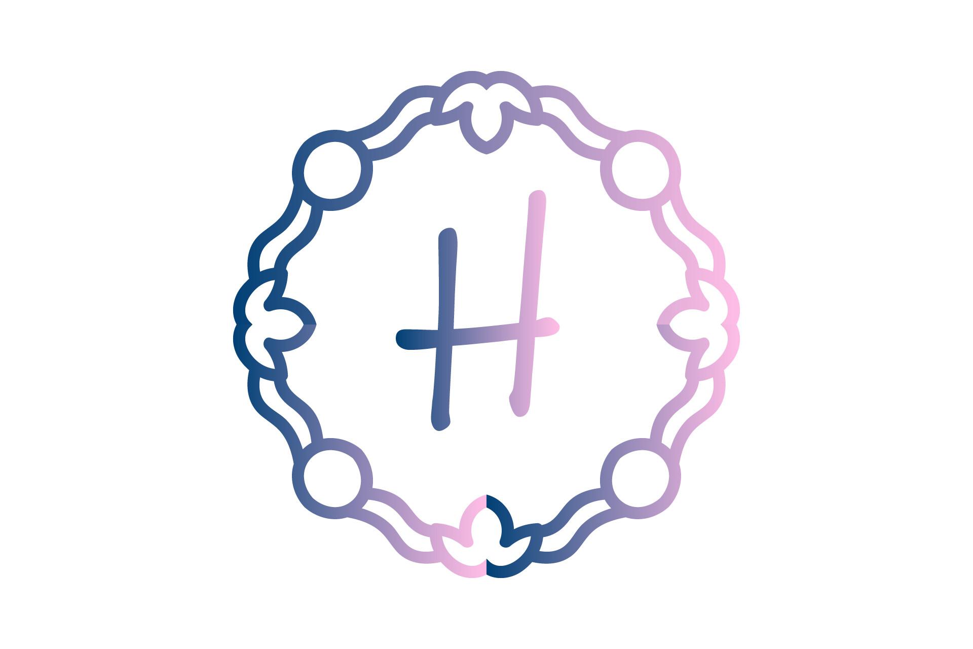 Monogram Illustration Alphabet Vector