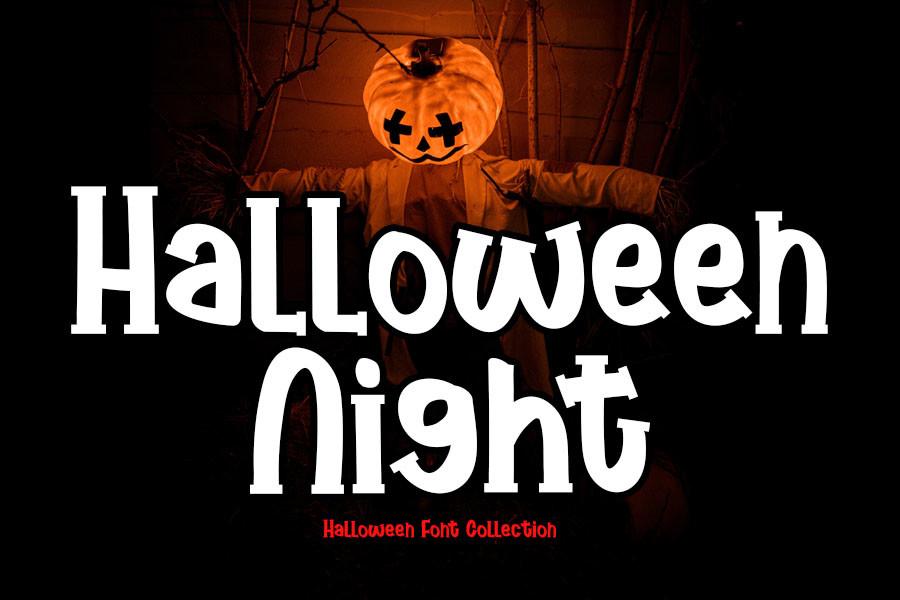 Halloween Night Font