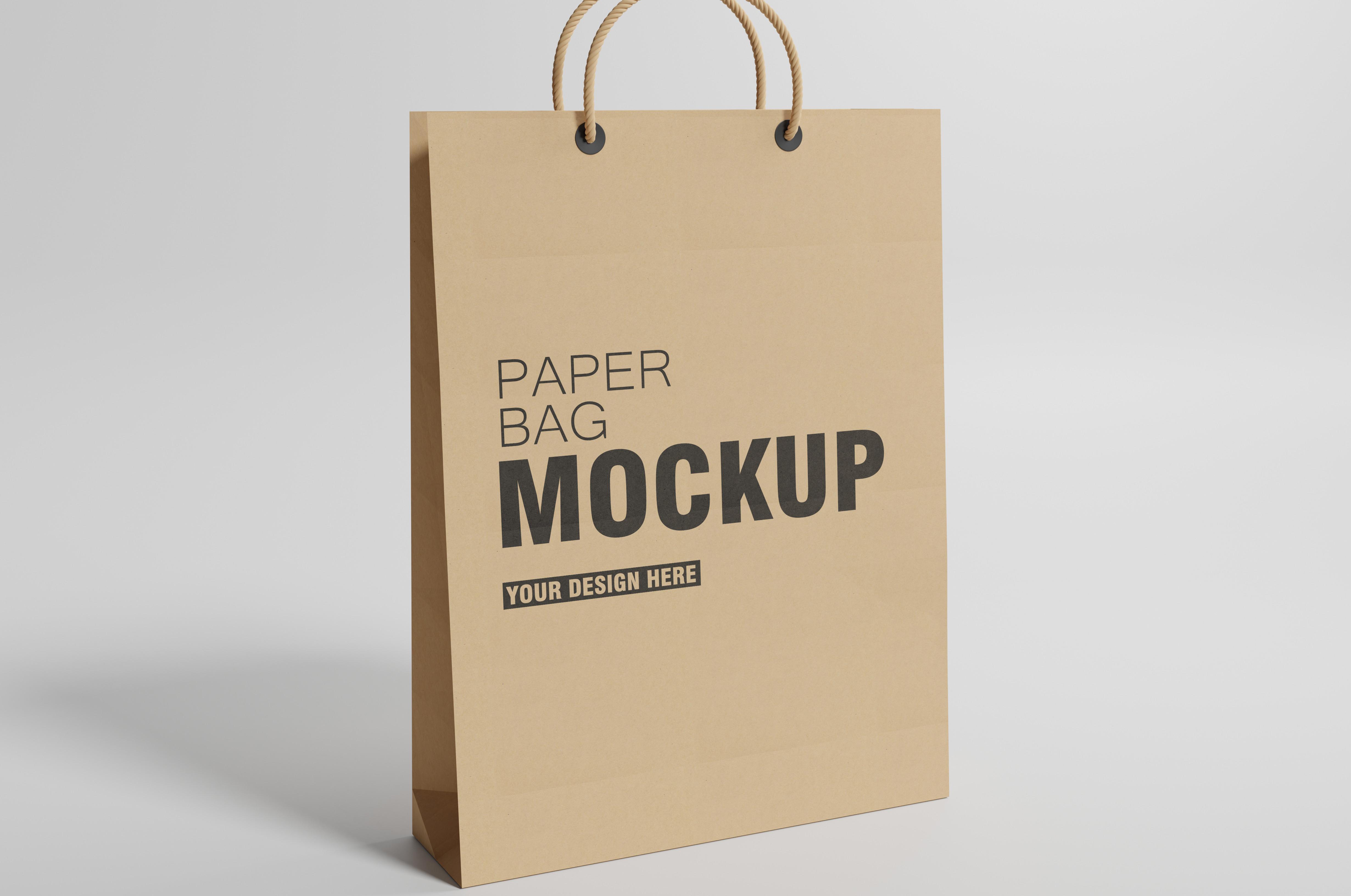 Paper Bag Mockup