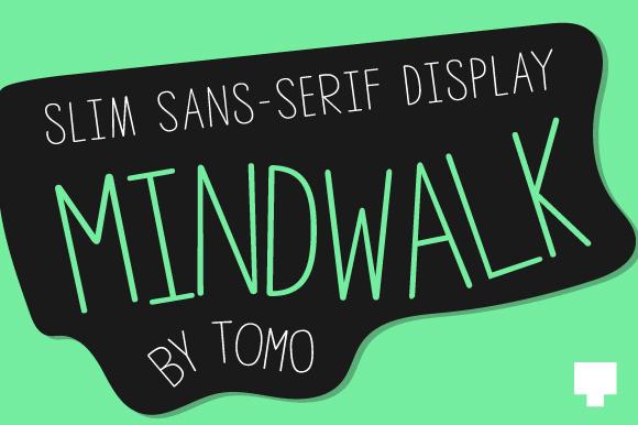 Mindwalk Font