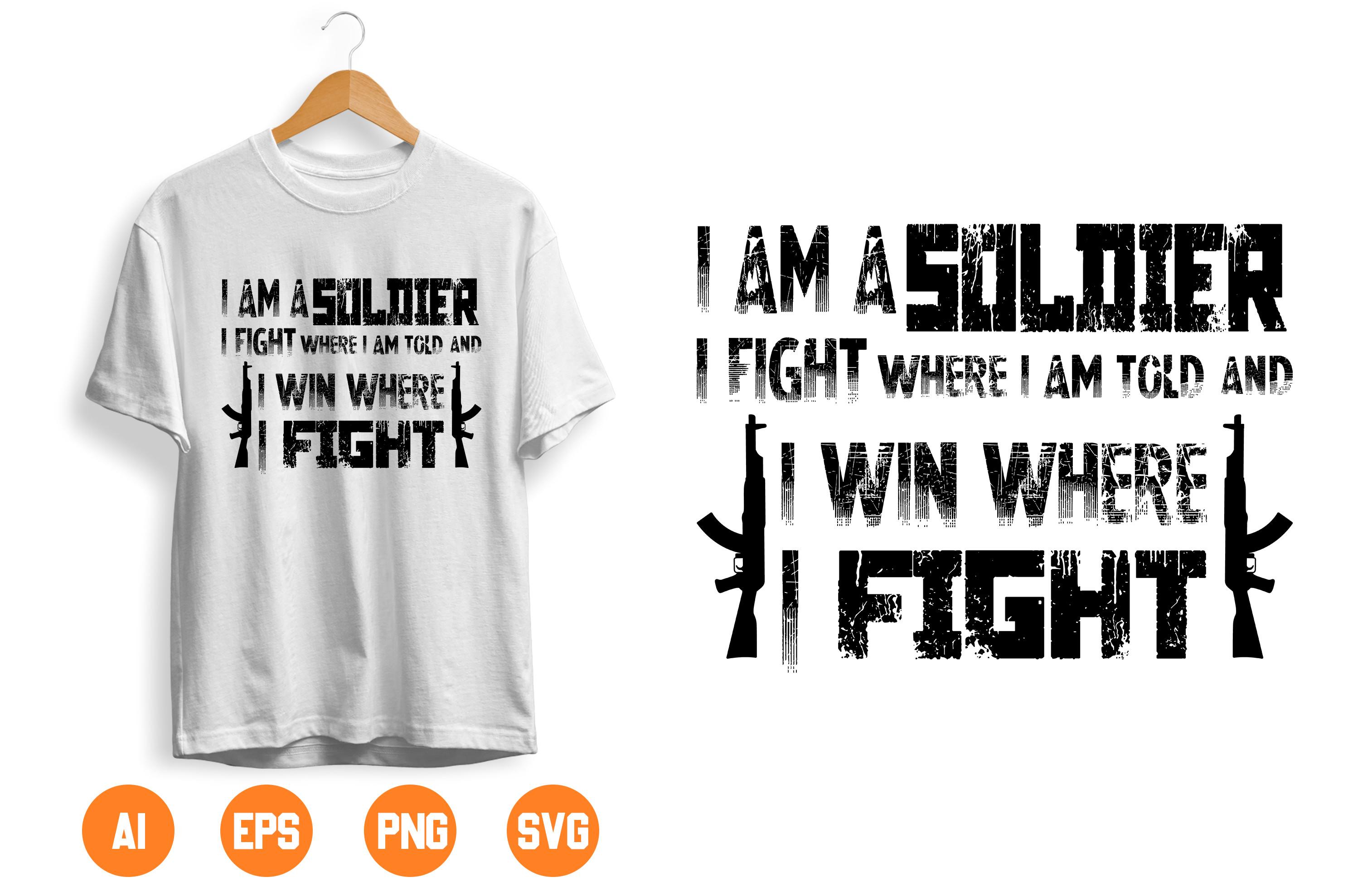 USA Army T-shirt Design 3.