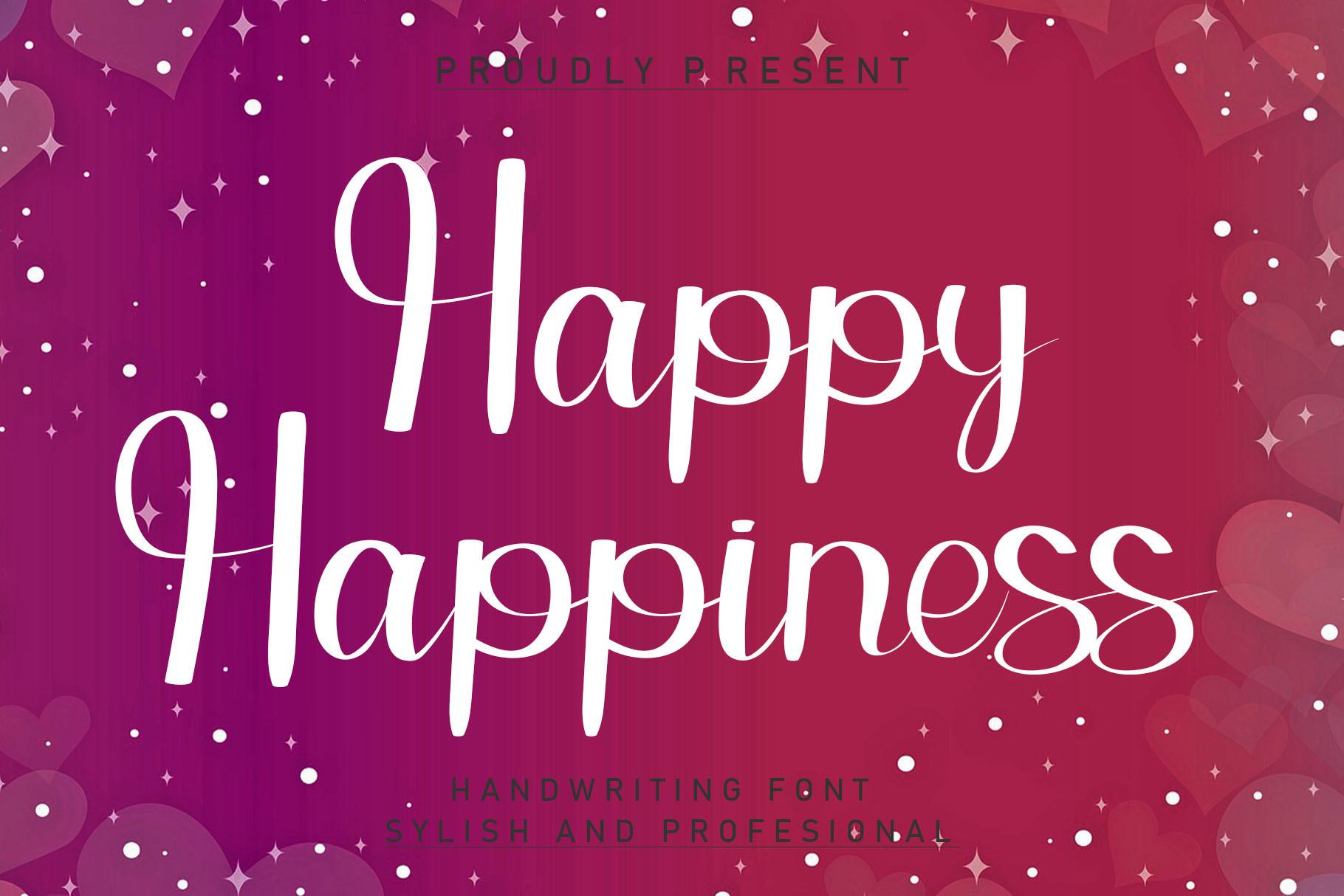 Happy Happiness Font