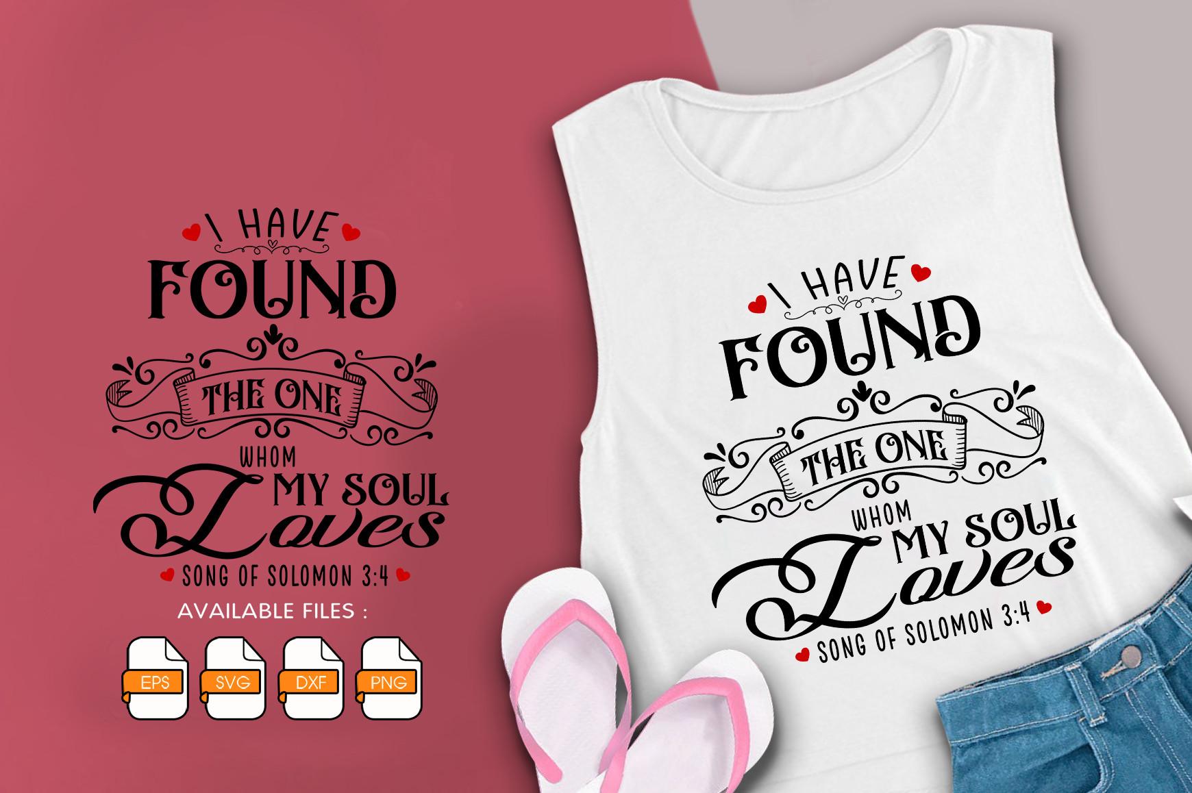 I Have Found the One Whom My Soul Loves