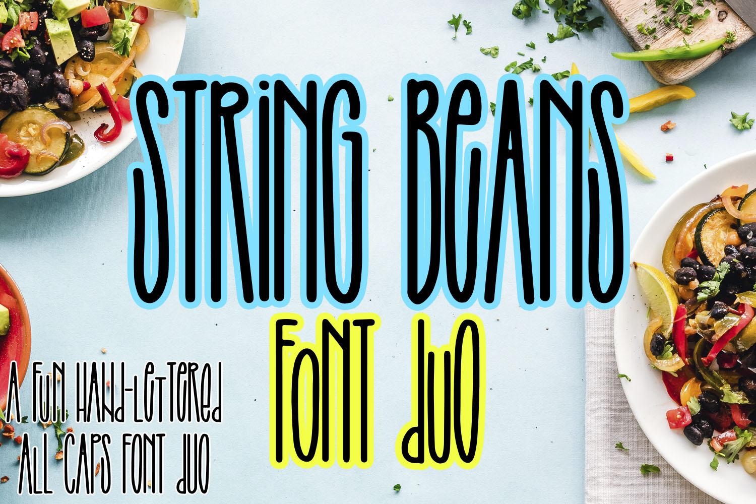 String Beans Font