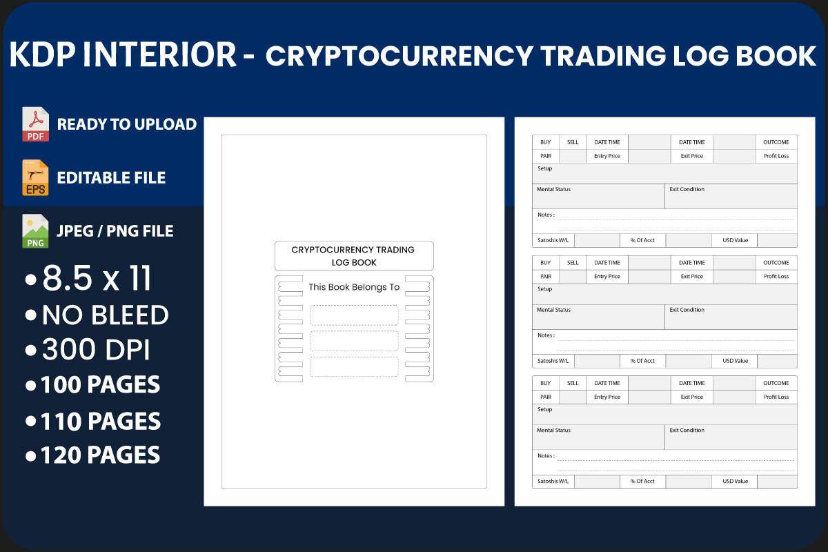 Cryptocurrency Trading Log Book