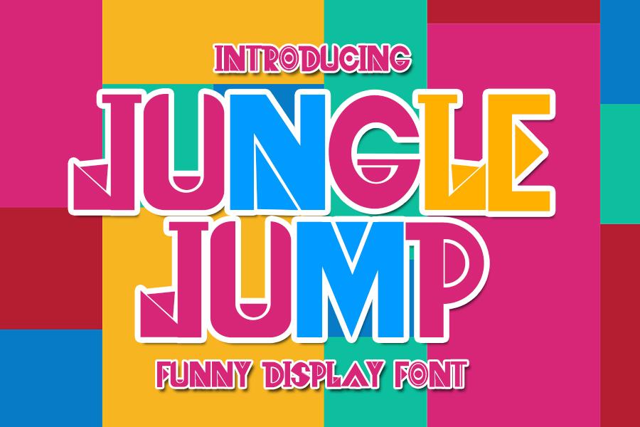 Jungle Jump Font