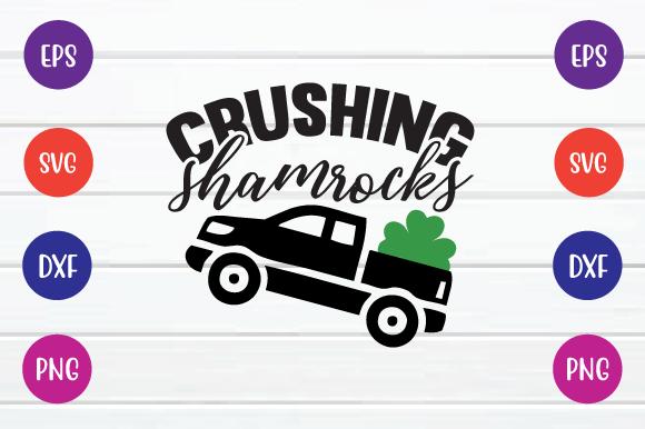 Crushing Shamrocks Svg
