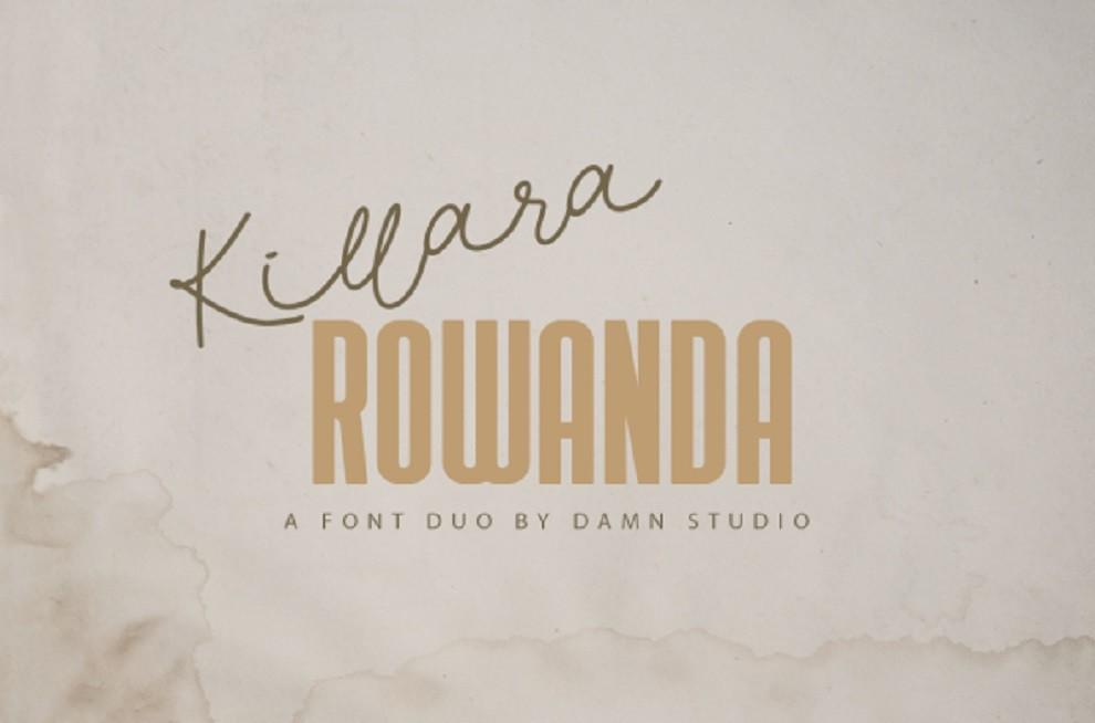 Killara Rowanda Font