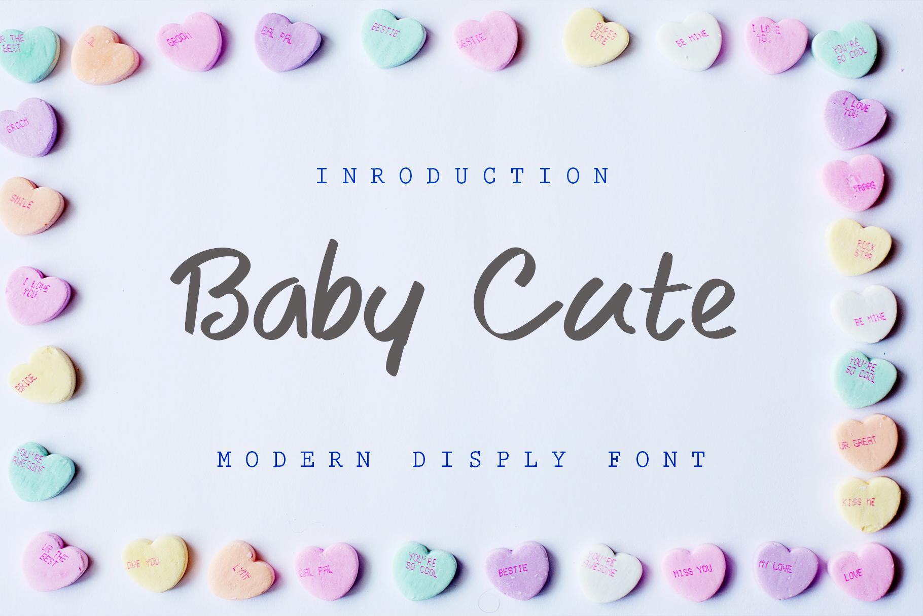Baby Cute Font