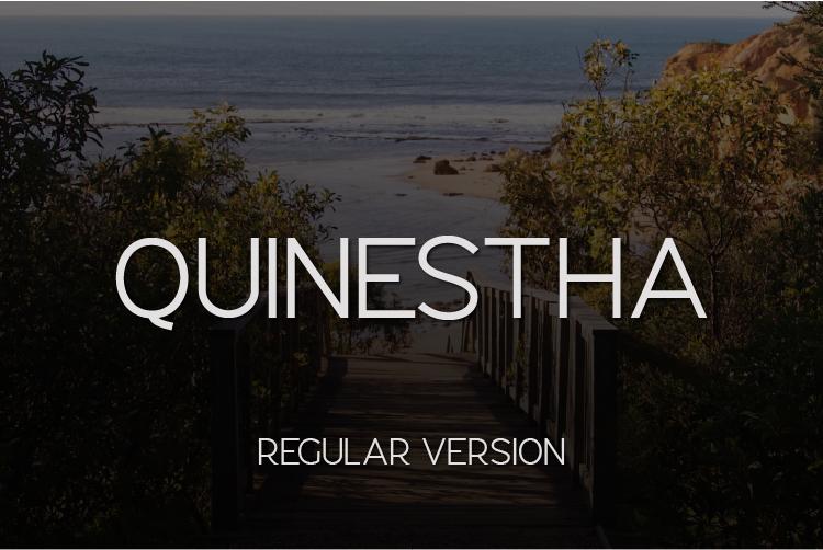 Quinestha Font
