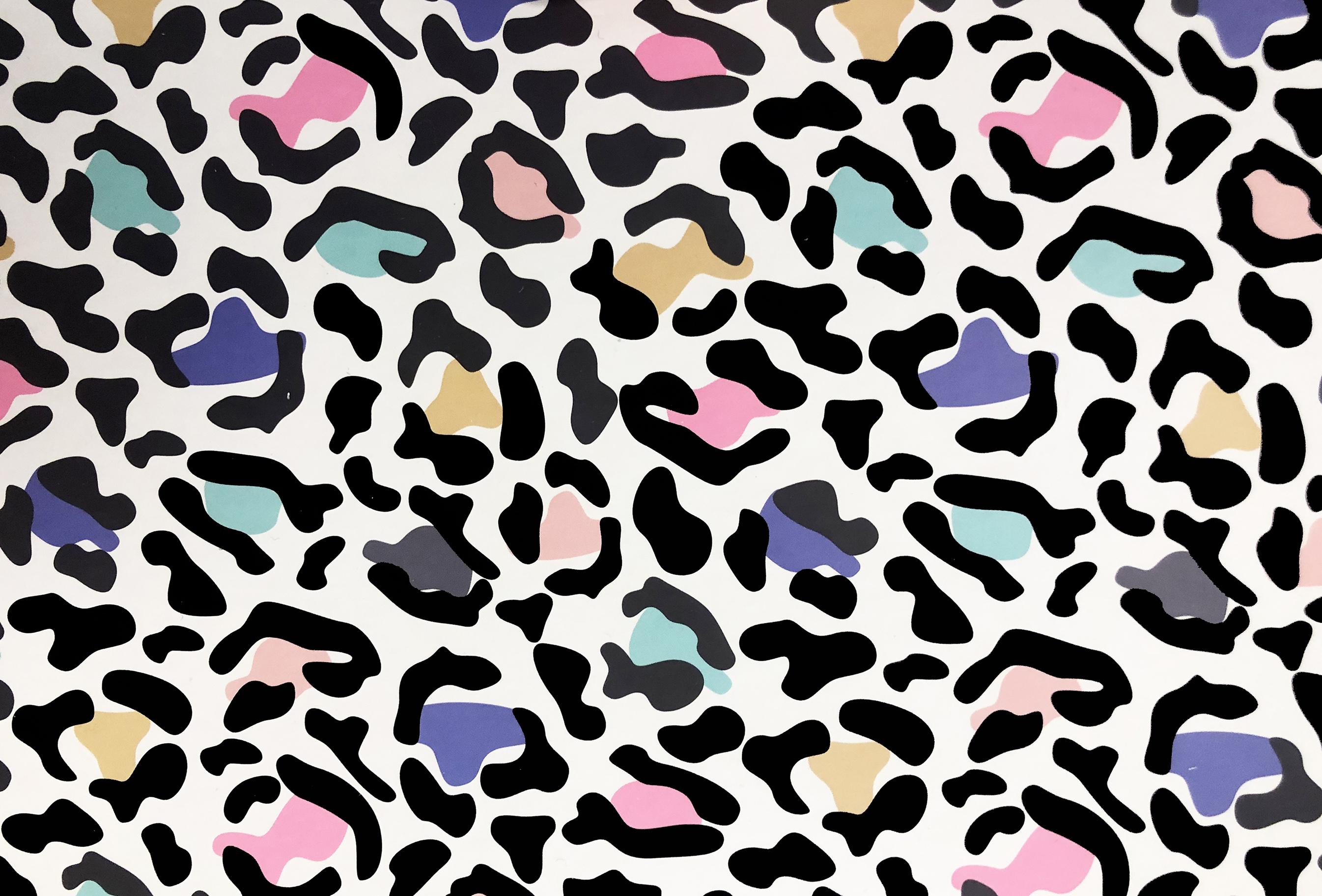 Rainbow Cheetah Print
