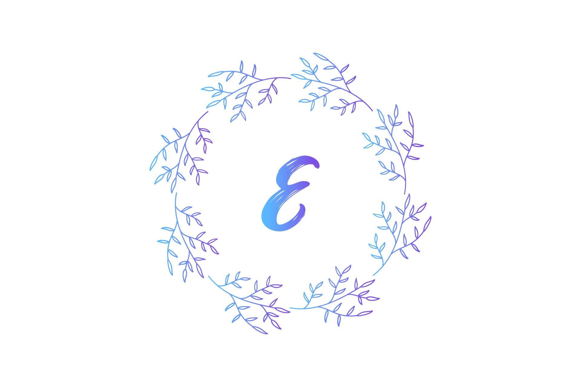 Alphabet Monogram Letter