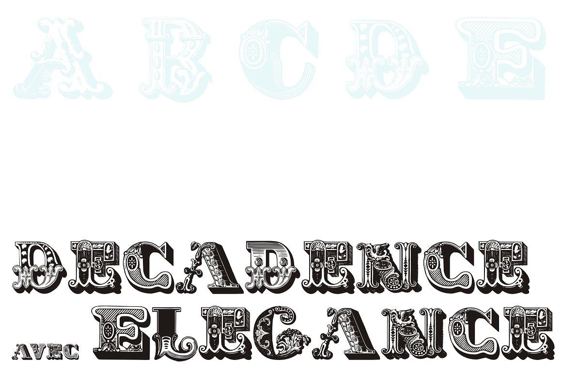 Decadence Avec Elegance Font
