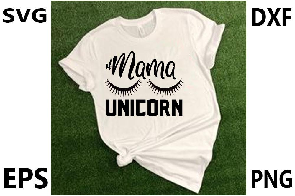 Unicorn Svg Design,Mama Unicorn