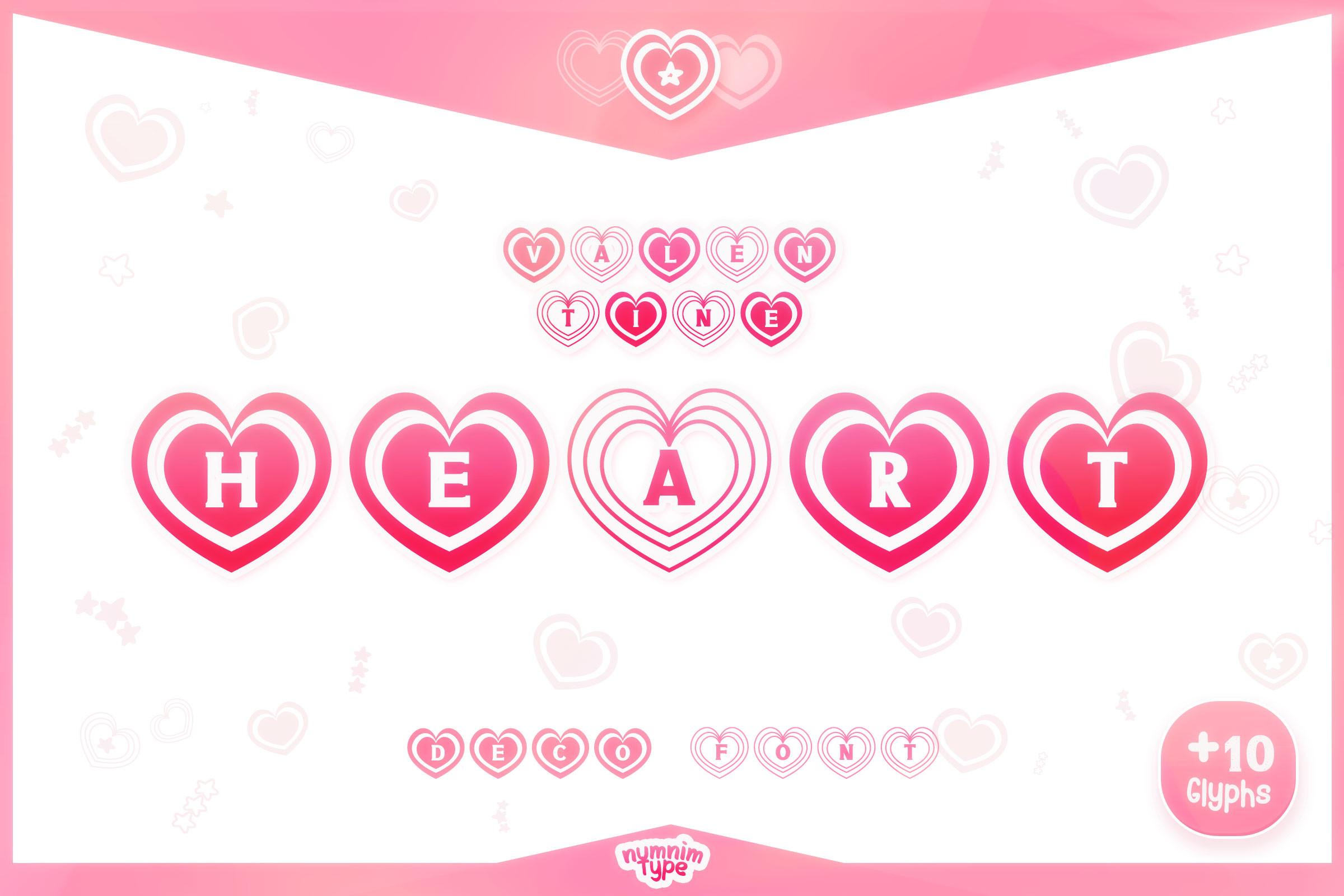 Valentine Heart Font