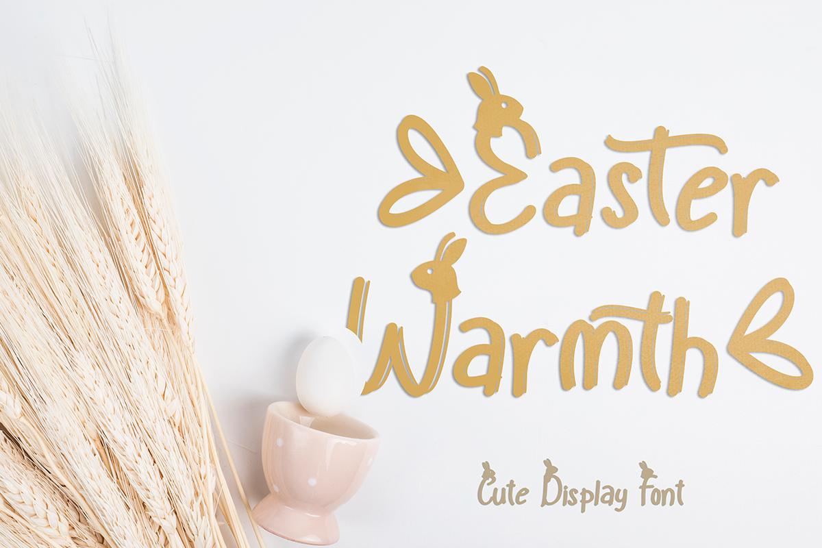 Easter Warmth Font