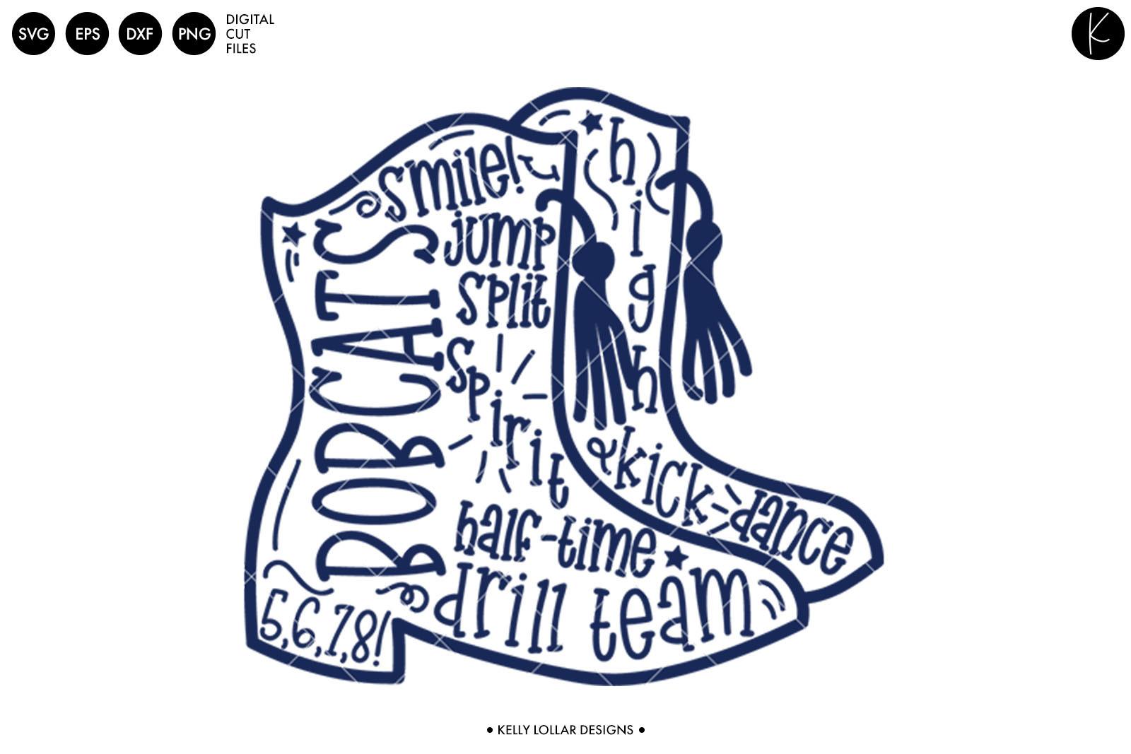 Bobcats Drill Team Word Art