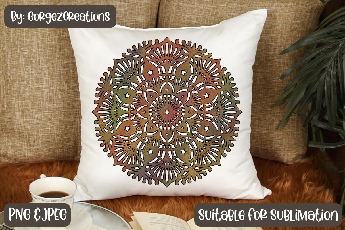 Mandala for Sublimation #12