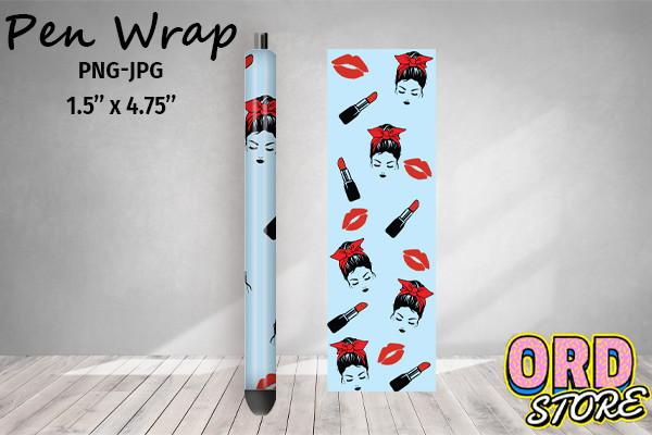 Messy Bun Pen Wrap