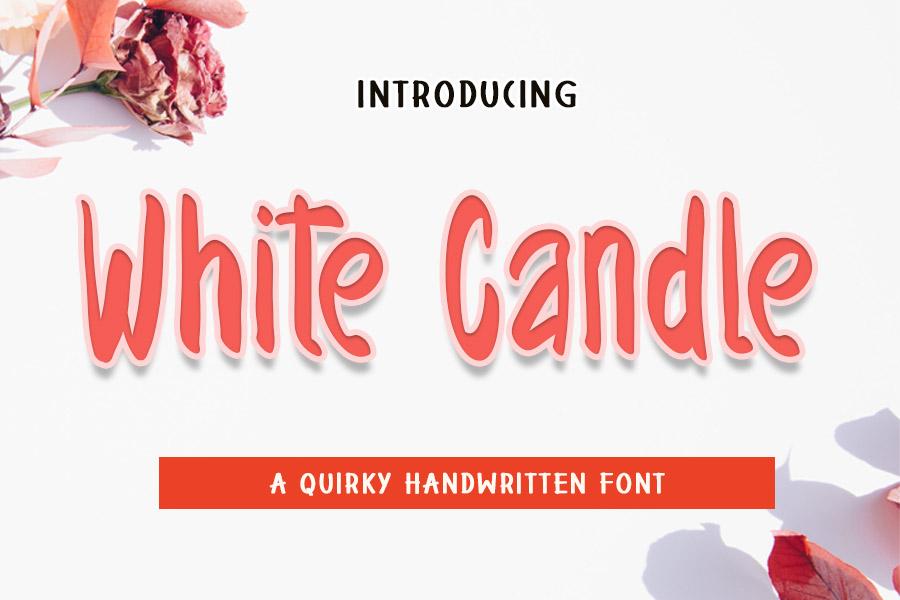 White Candle Font