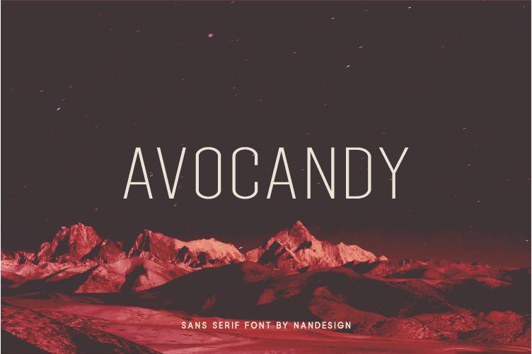 Avocandy Font