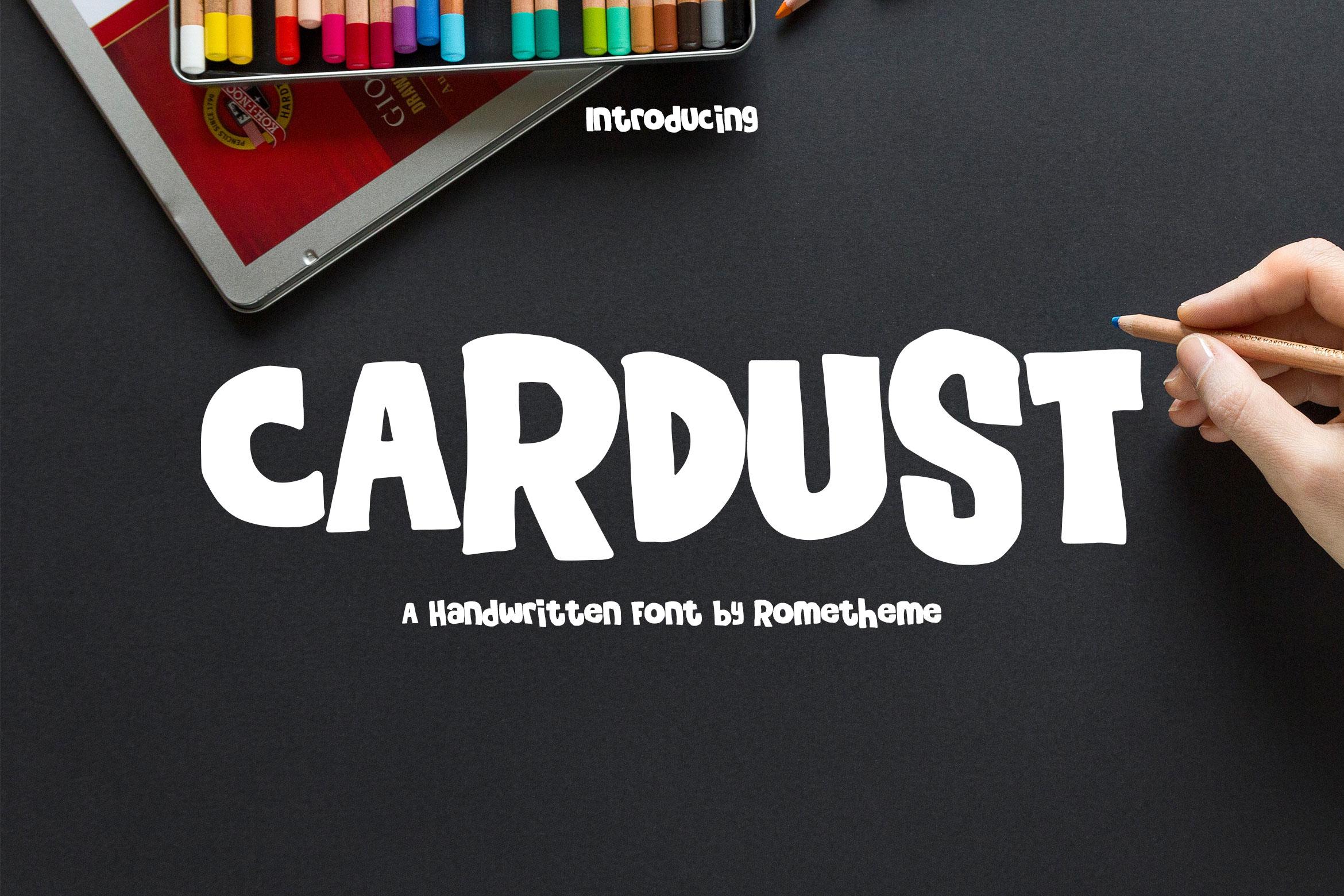 Cardust Font