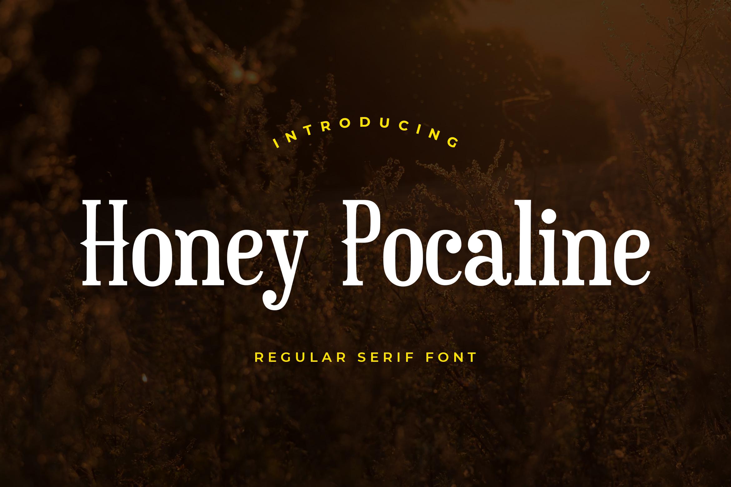 Honey Pocaline Font