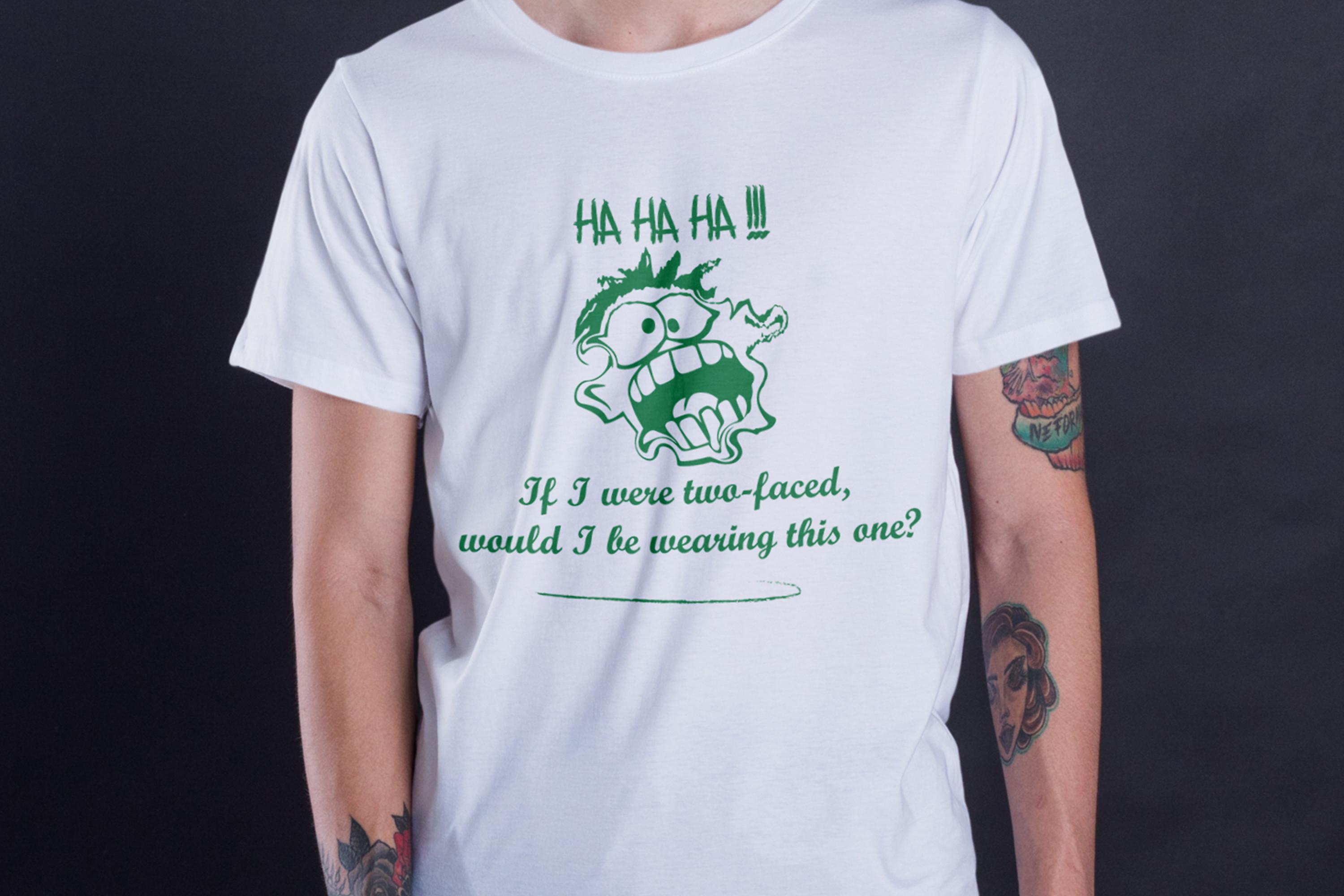 If I Were Two Faced, Would I Be Wearing This One?