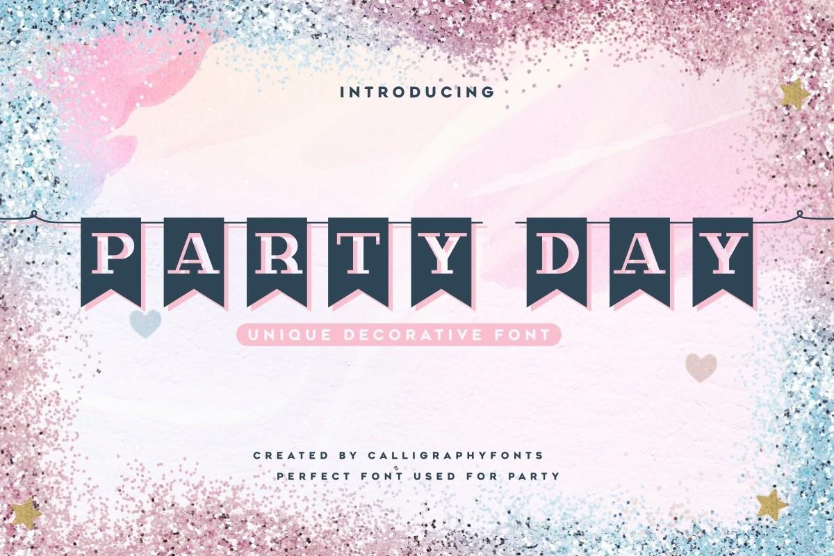 Party Day Font
