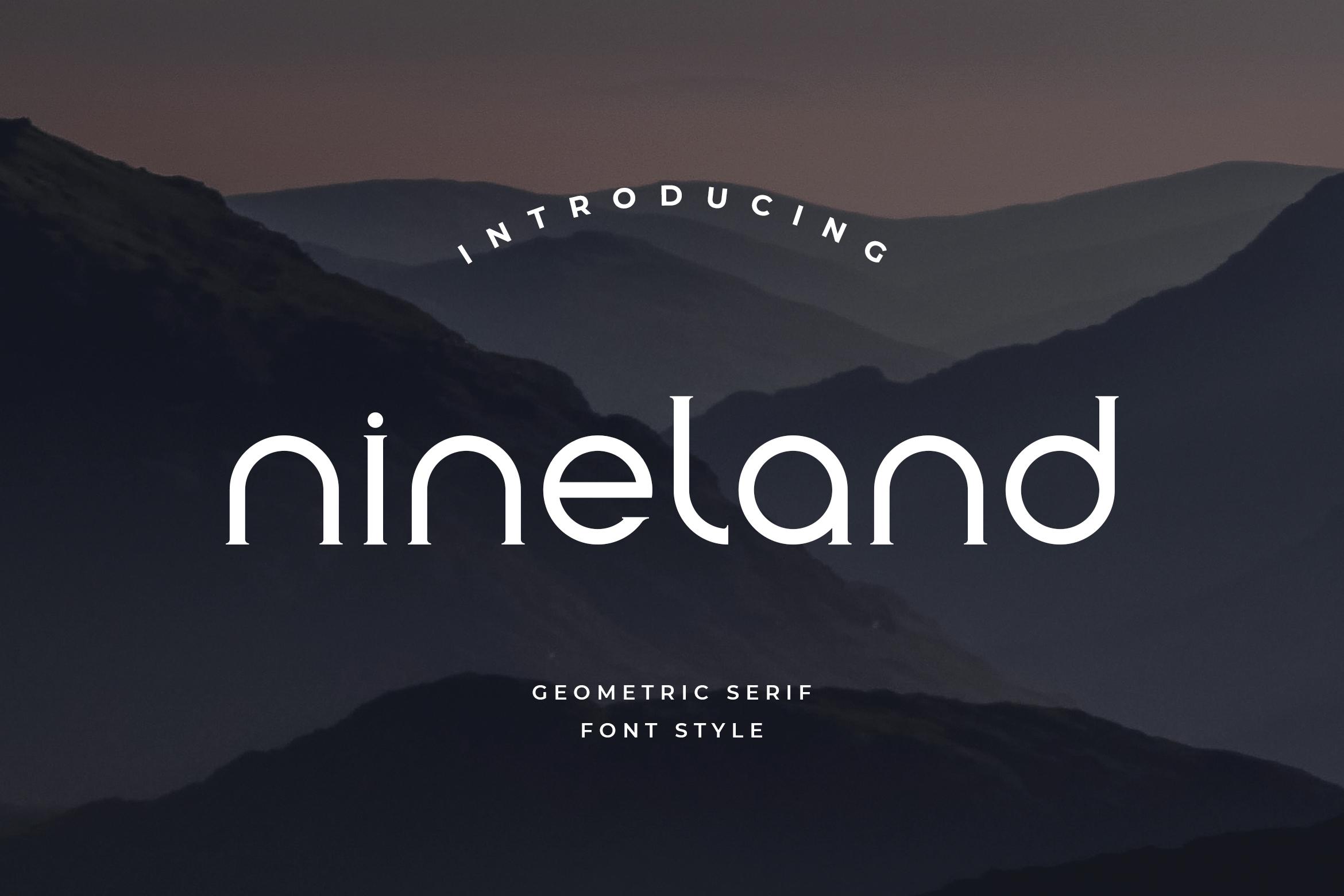 Nineland Font