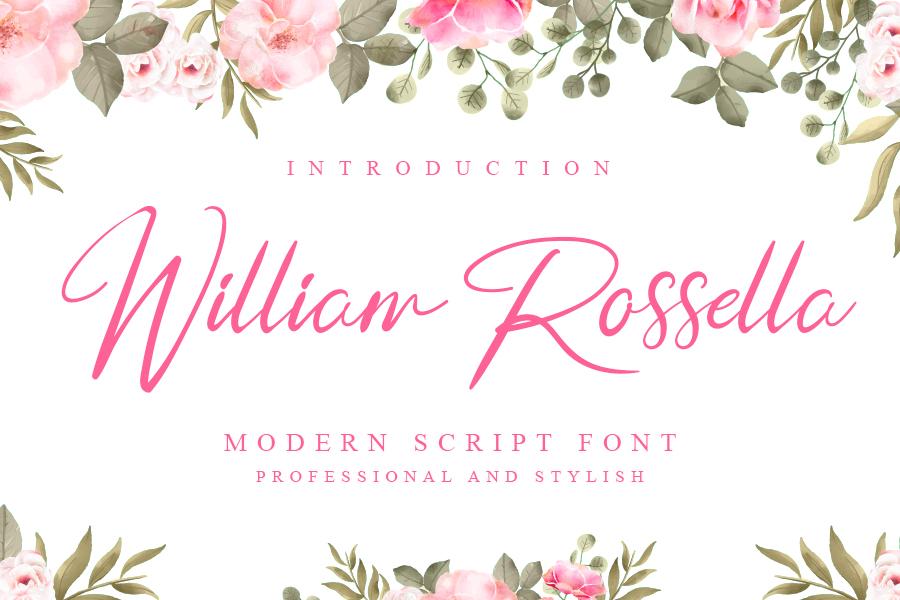 William Rossella Font