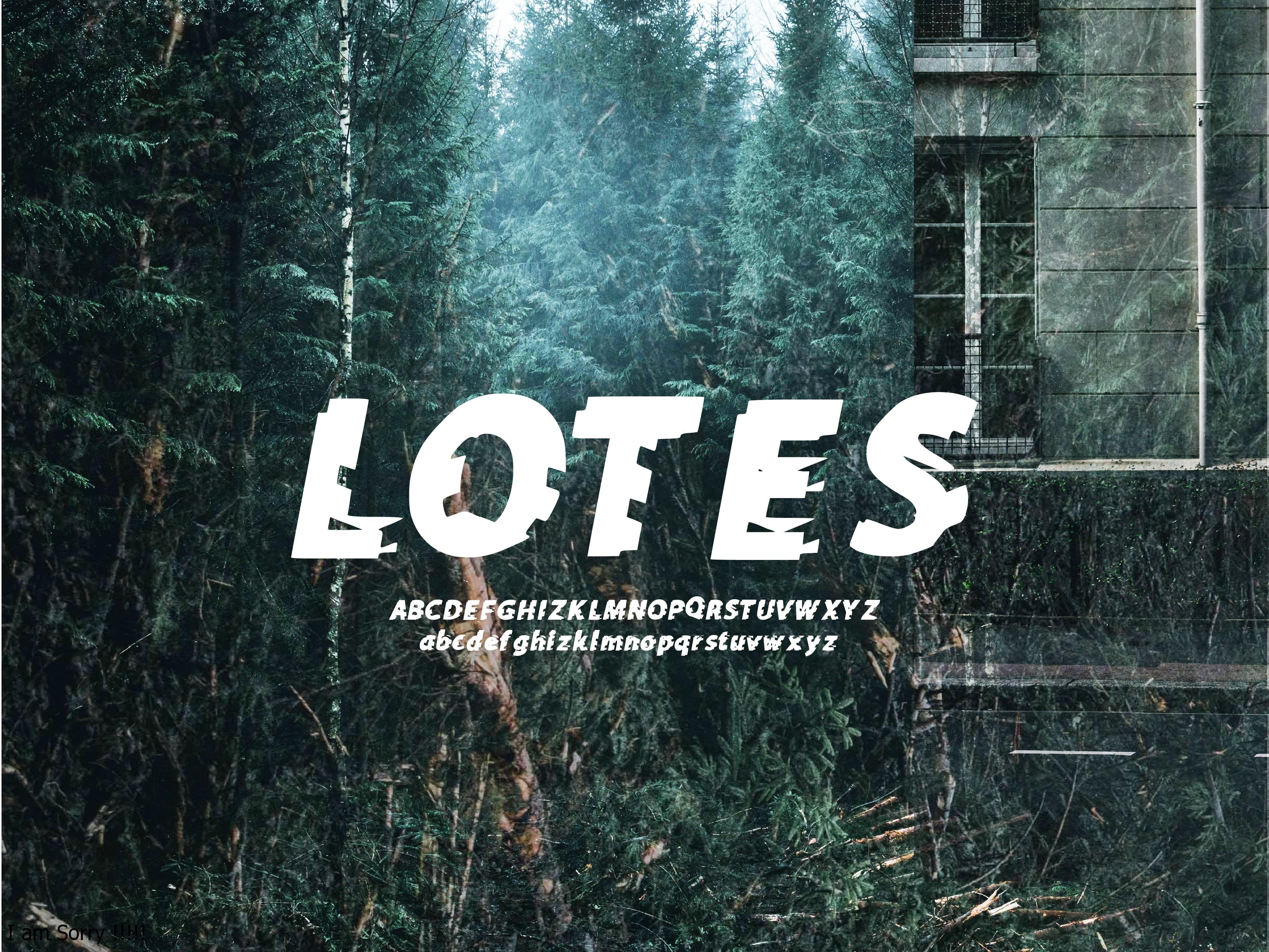 Lotes Font